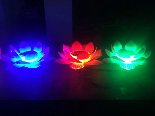 荷花灯莲花灯太阳能荷花灯太阳能莲花灯太阳能水上灯